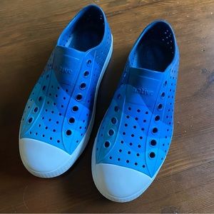 Native Women’s Blue Waves Jefferson Hybrid Water Shoe Beach Pool Lake Life Sz. 8